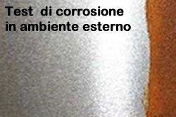 Test di corrosione in ambiente reale Anticorrosione vernice